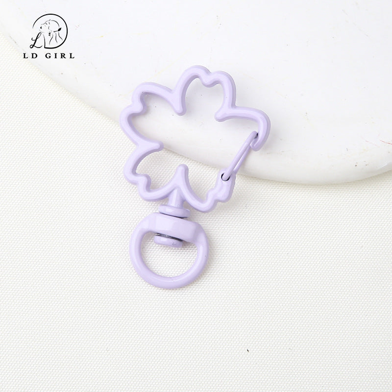 A Sakura spring chain, special-shaped key ring chain