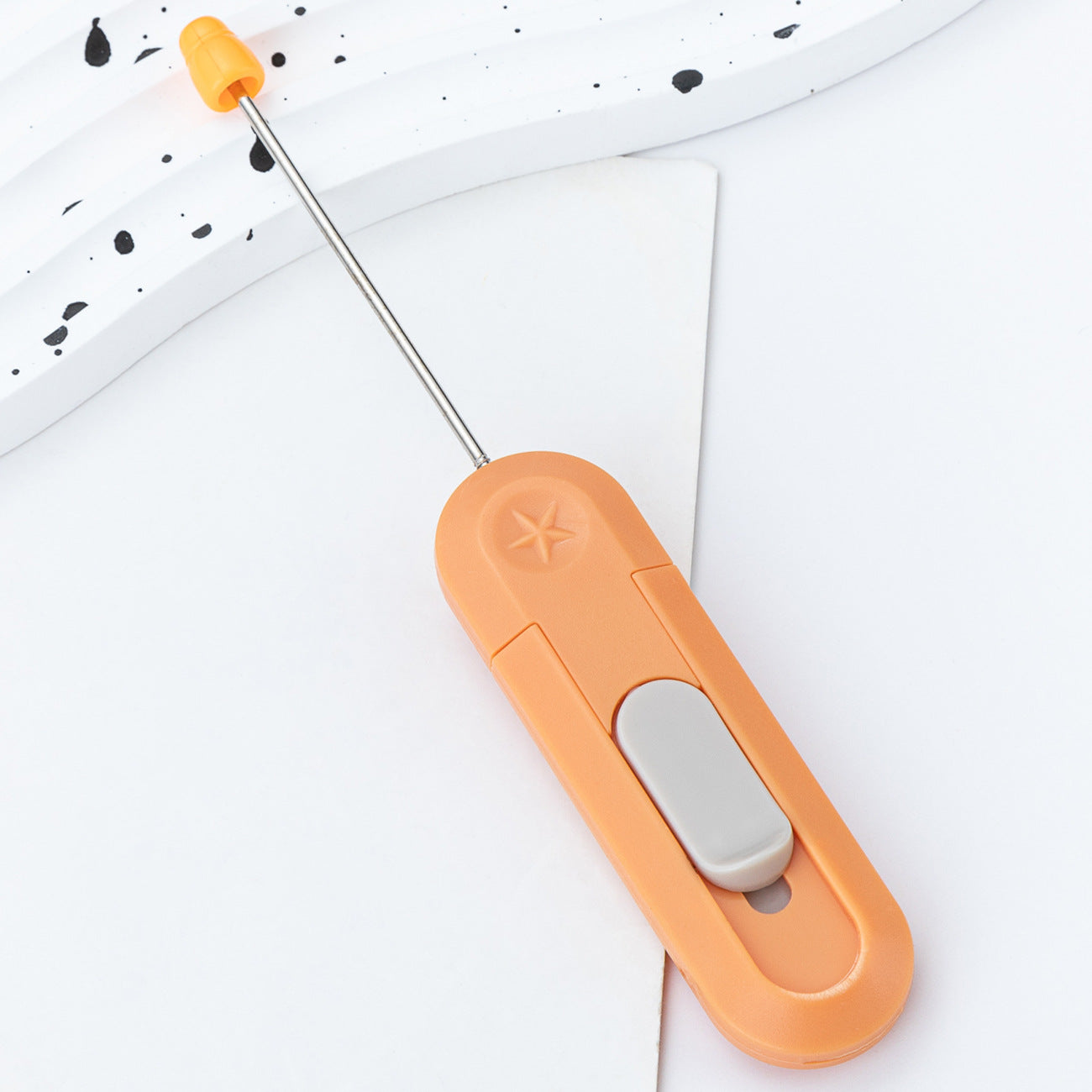 DIY beaded courier knife, portable unpacking artifact, unpacking courier, paper cutting, knife, unpacking knife, office home art knife