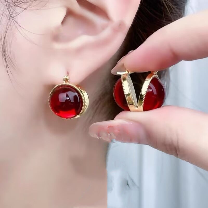 E14,S925 Silver Needle Earrings C