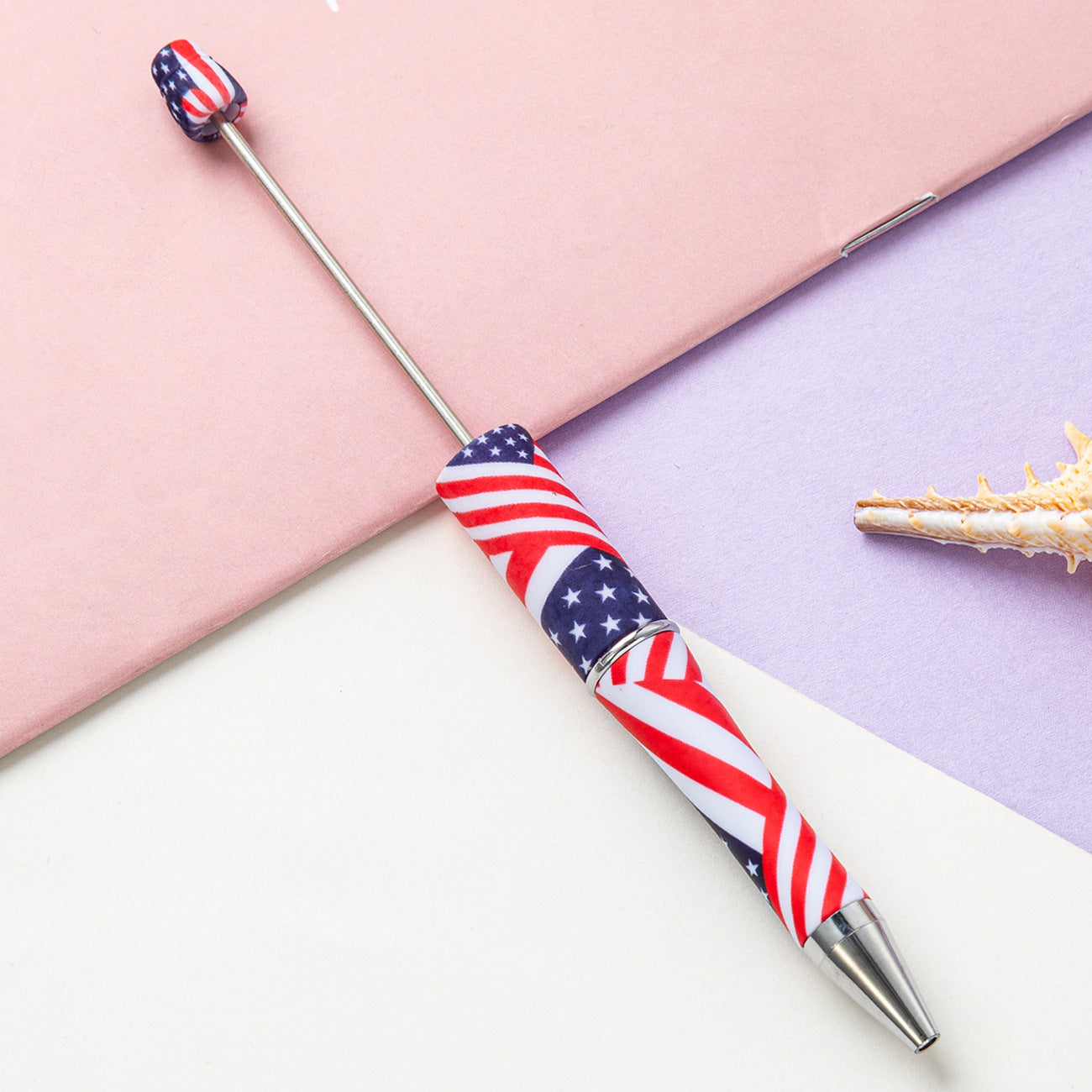 139-Color!! Printed , new bead pen, handmade DIY pen