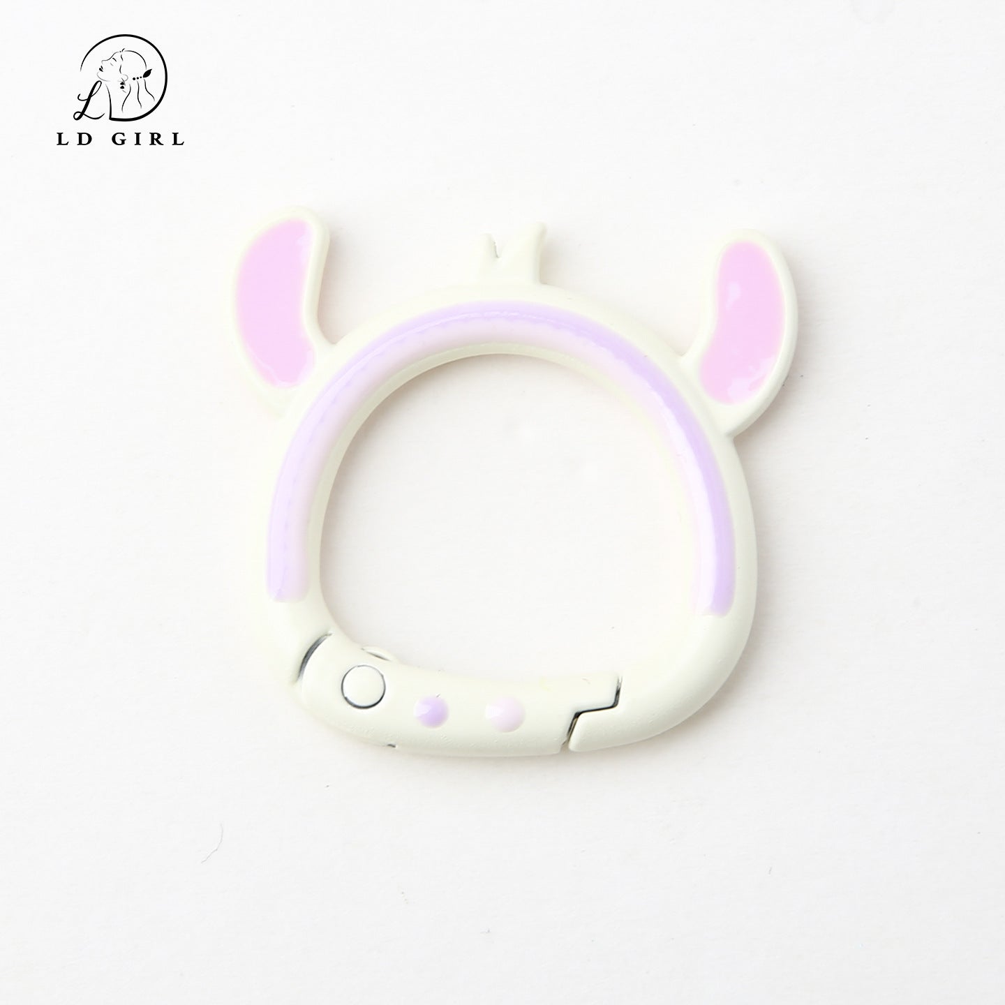 A small boy head spring buckle DIY handmade accessories