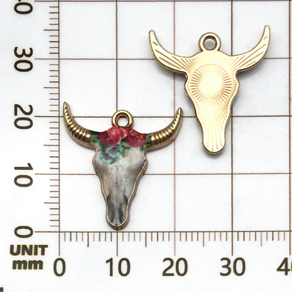 NO.14-1 cow head pendant