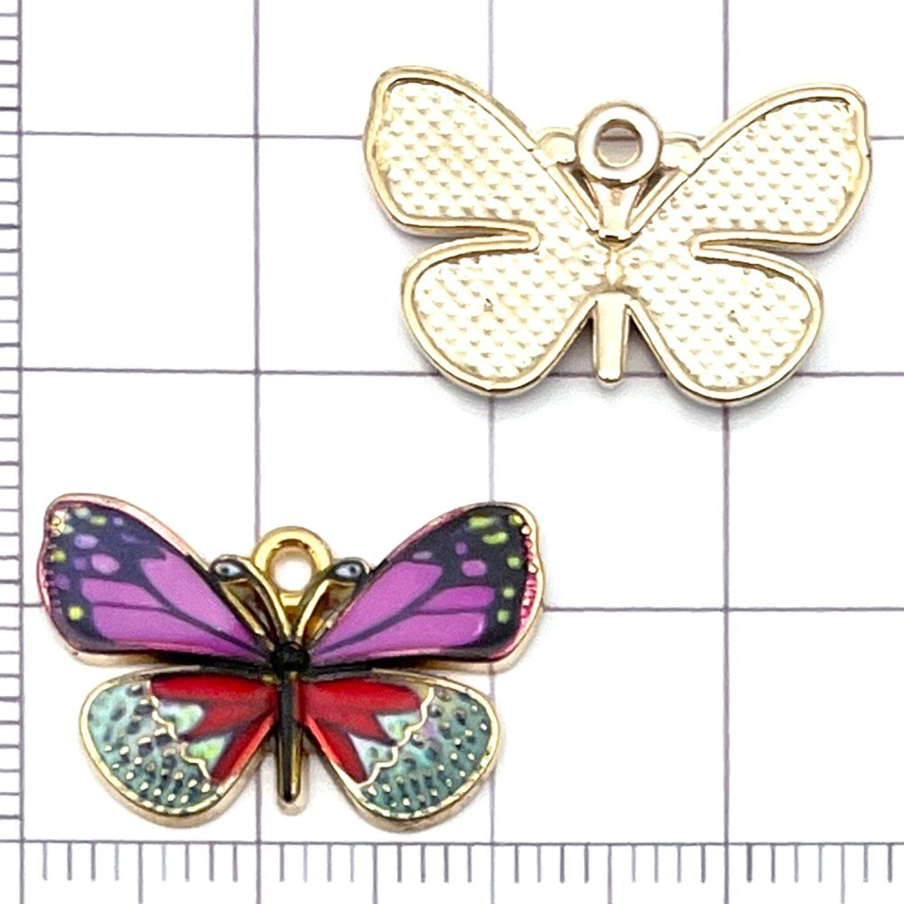 NO.6 butterfly pendant, DIY jewelry accessories.