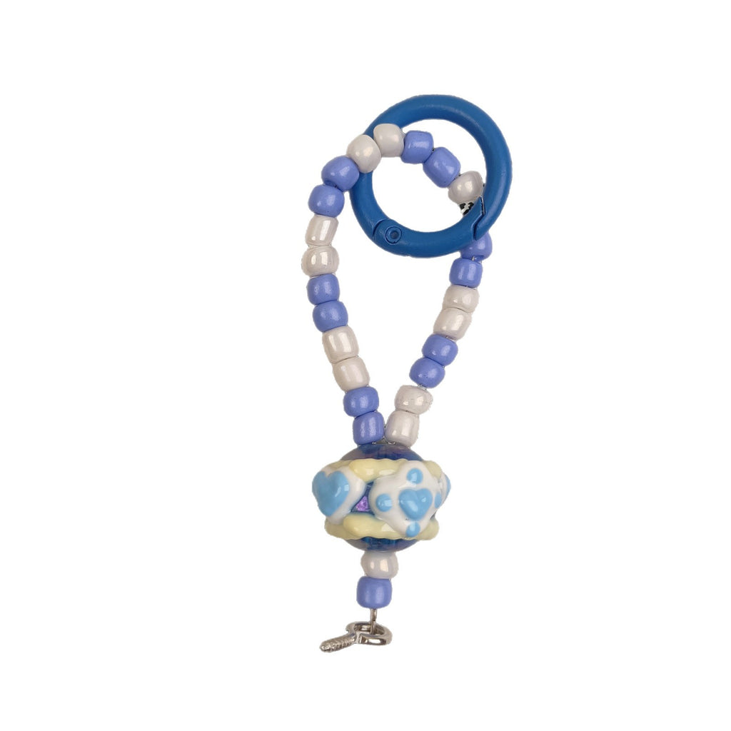 DIY beads, sheep's eye nail accessories, rice bead buckle pendant