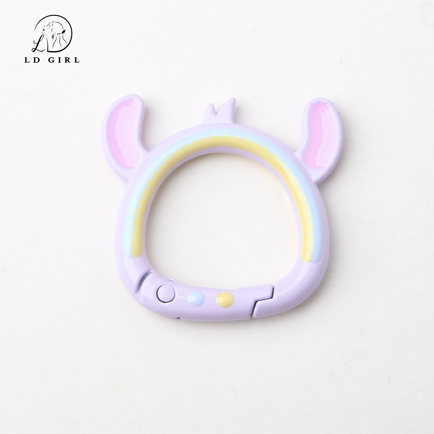A small boy head spring buckle DIY handmade accessories