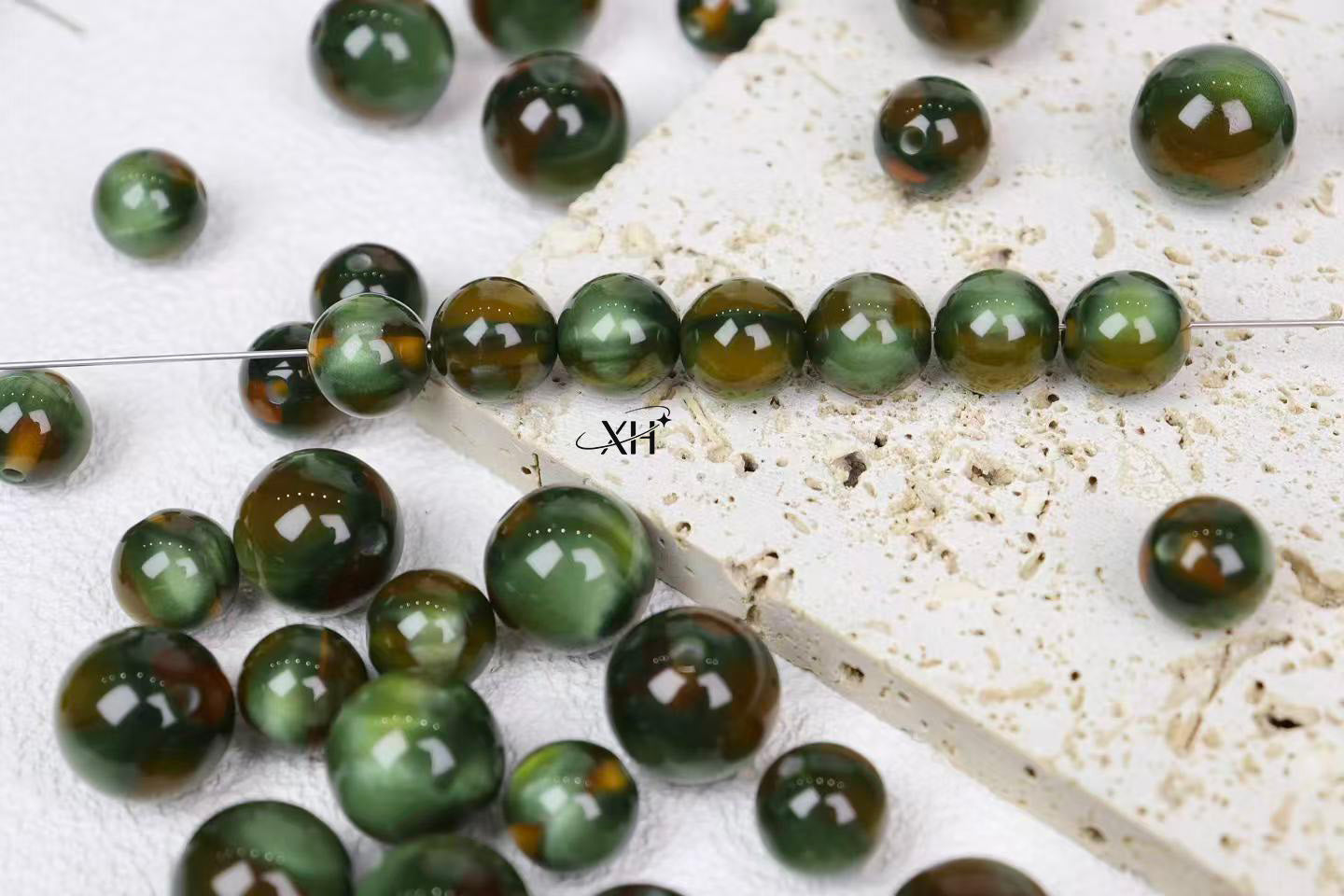 NO.15 Shimmering Color Flow Resin Beads 流光溢彩