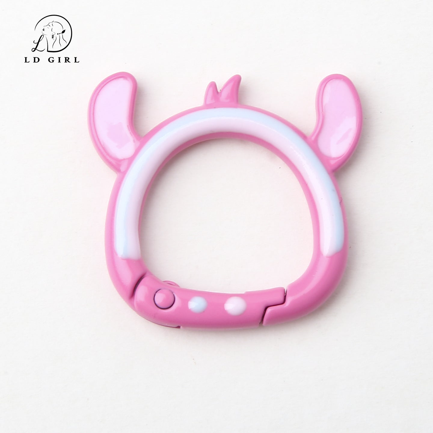 A small boy head spring buckle DIY handmade accessories