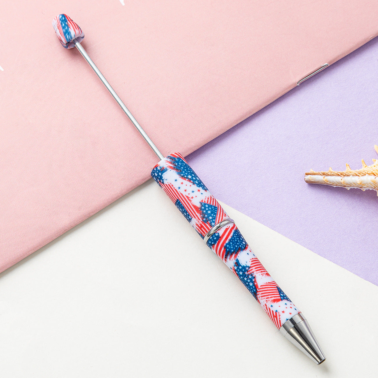 139-Color!! Printed , new bead pen, handmade DIY pen