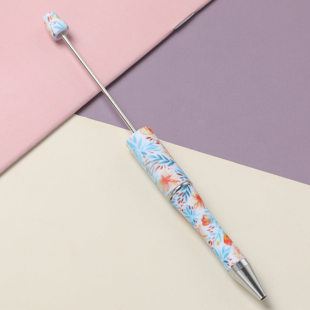 139-Color!! Printed , new bead pen, handmade DIY pen