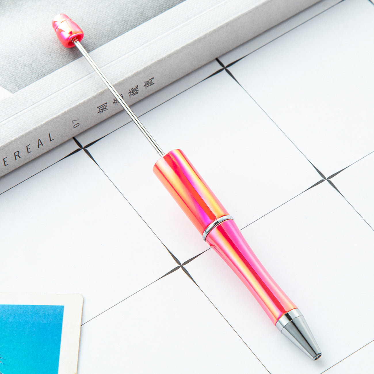 25 -gradient color Electroplating UV DIY new beaded pen