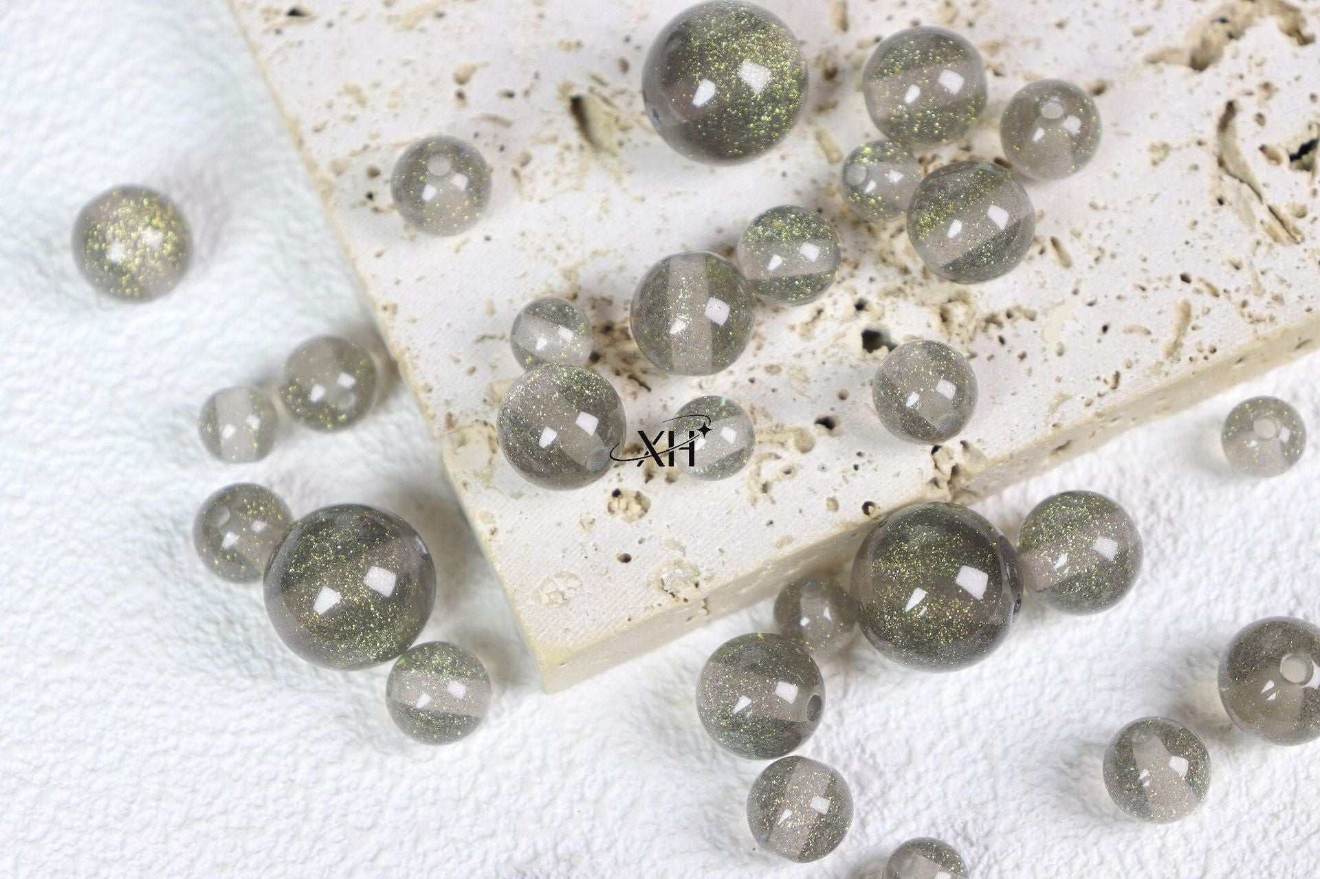 NO.19  Resin Beads 金粉世家