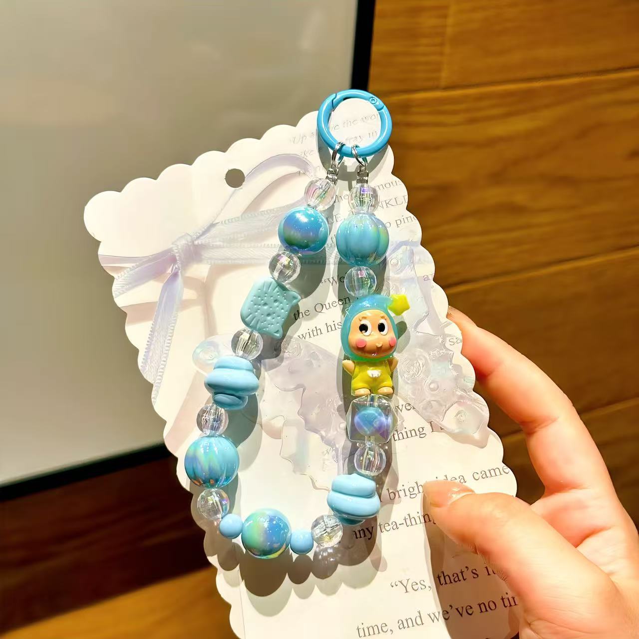 A4 cartoon star person mobile phone chain/bag pendant