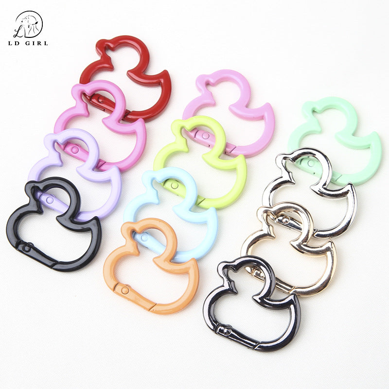 A duckling key ring DIY keychain accessories