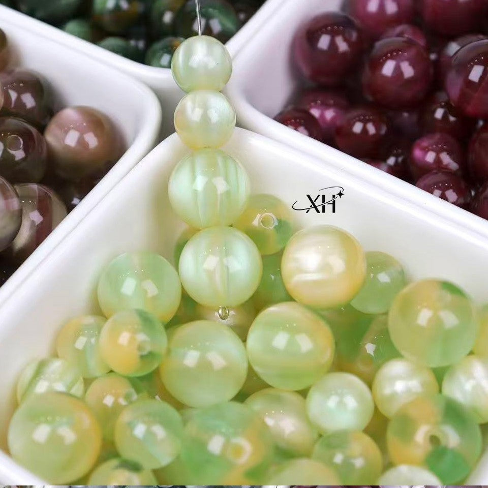 NO.15 Shimmering Color Flow Resin Beads 流光溢彩