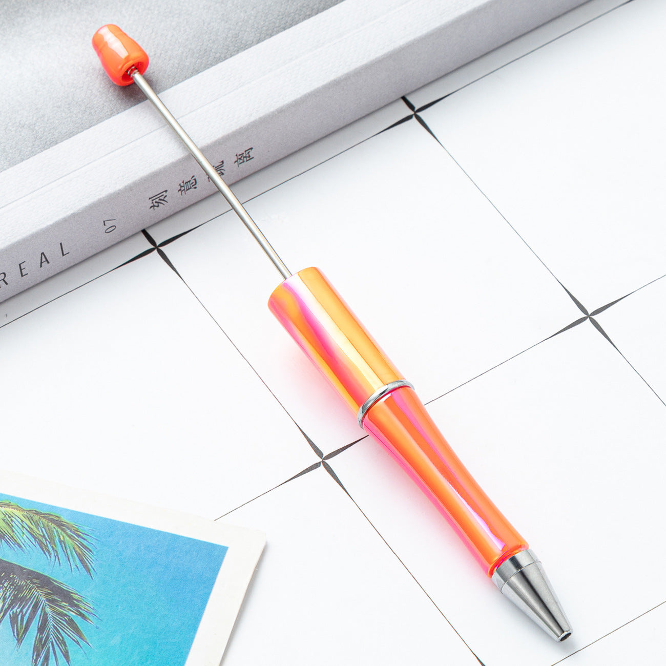 25 -gradient color Electroplating UV DIY new beaded pen