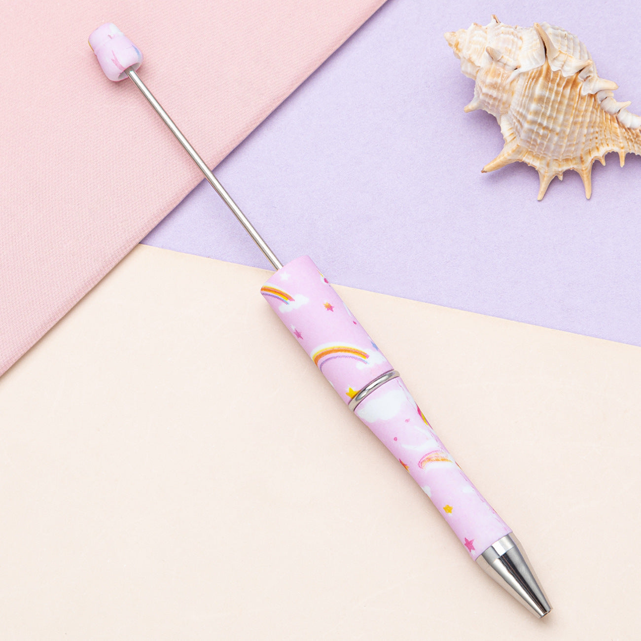 139-Color!! Printed , new bead pen, handmade DIY pen