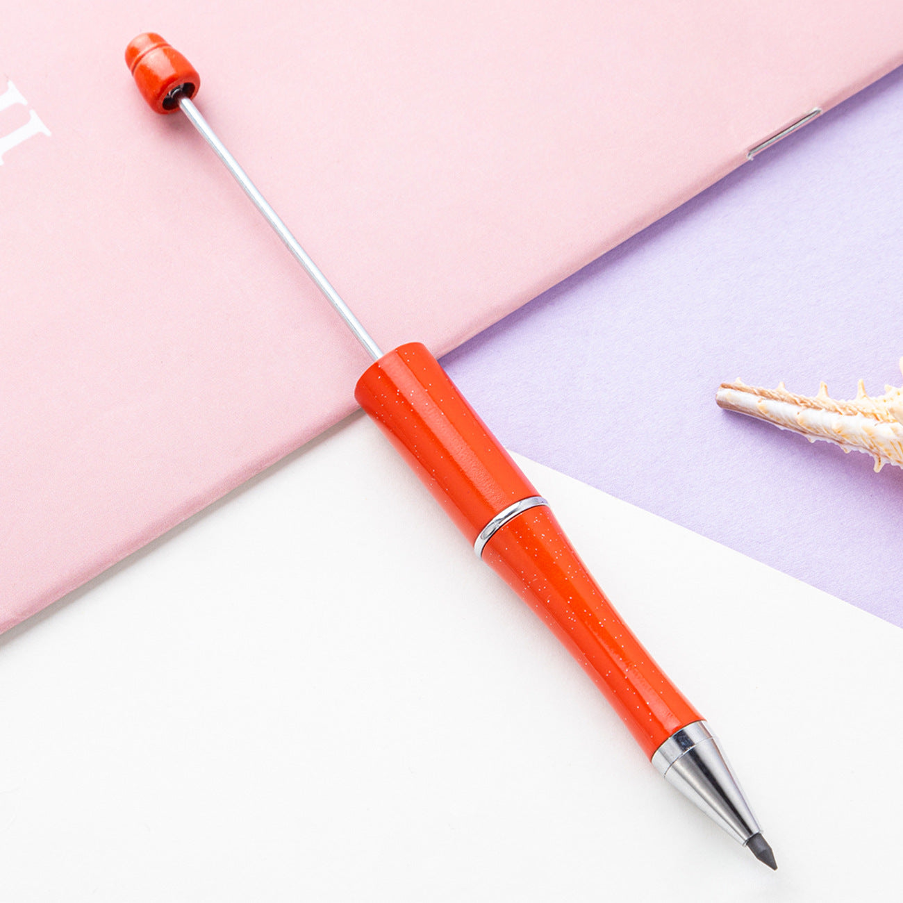 DIY beaded pencil, no sharpening, sketch drawing pencil