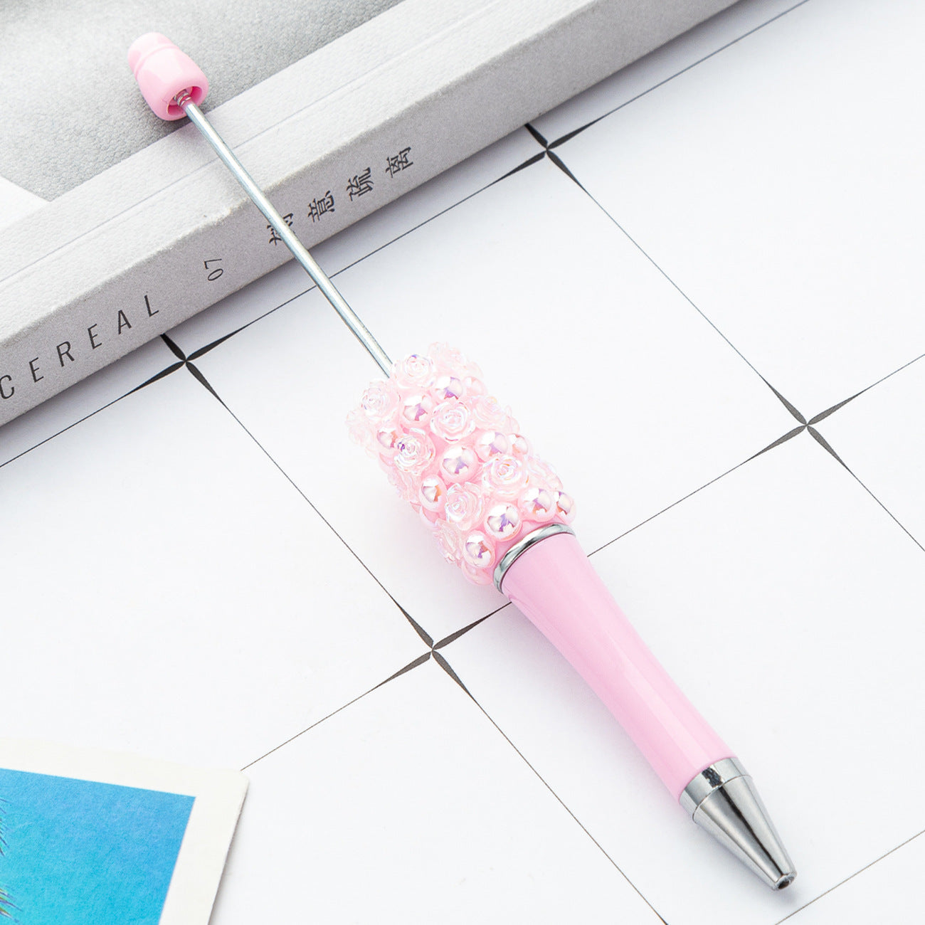 20-Color DIY rose bead pen