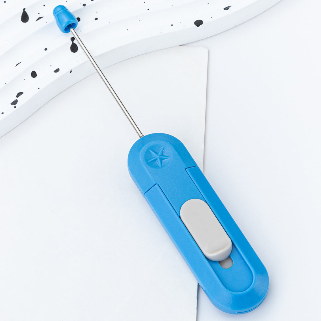 DIY beaded courier knife, portable unpacking artifact, unpacking courier, paper cutting, knife, unpacking knife, office home art knife