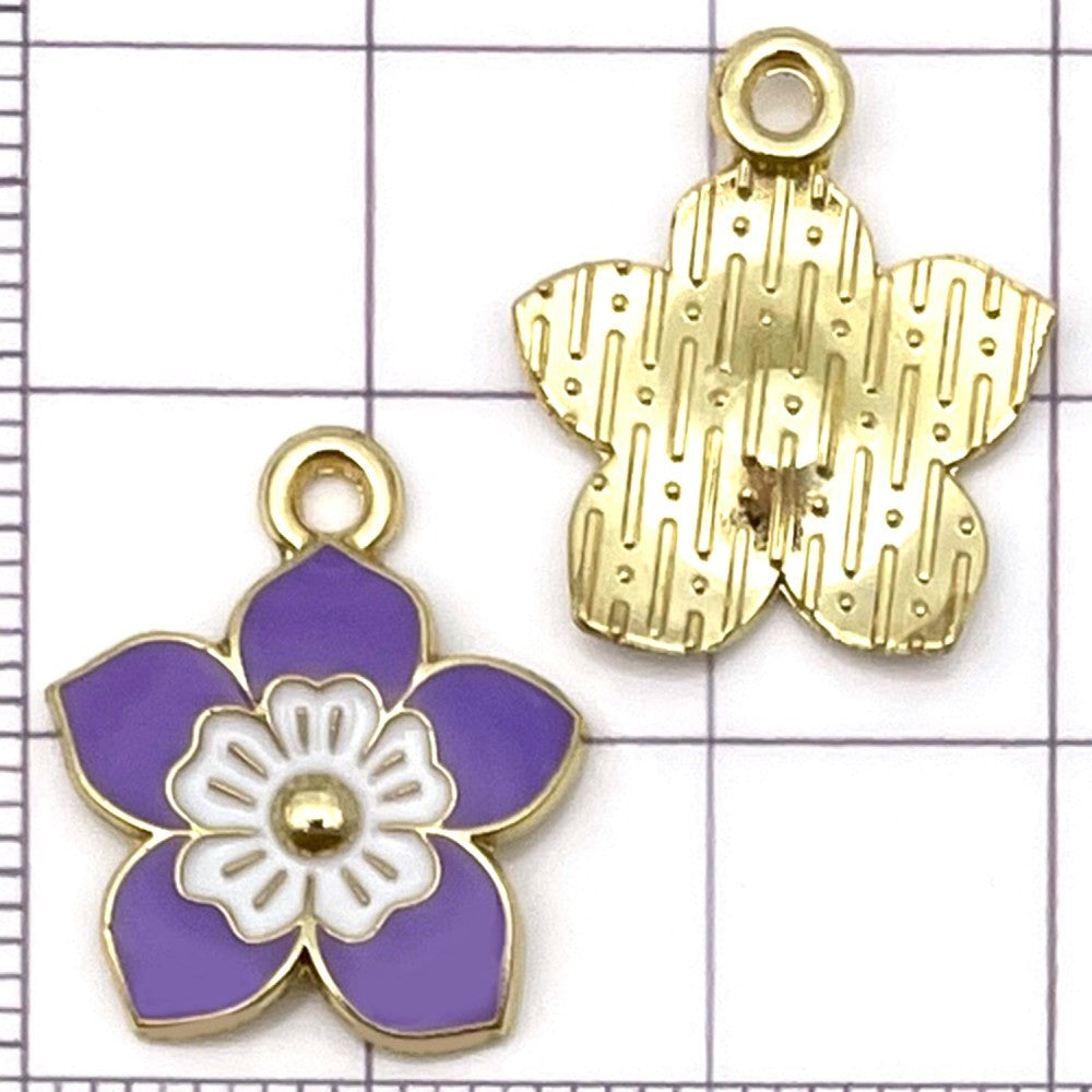 NO.4-2 Mix 20 purple jewelry accessories.