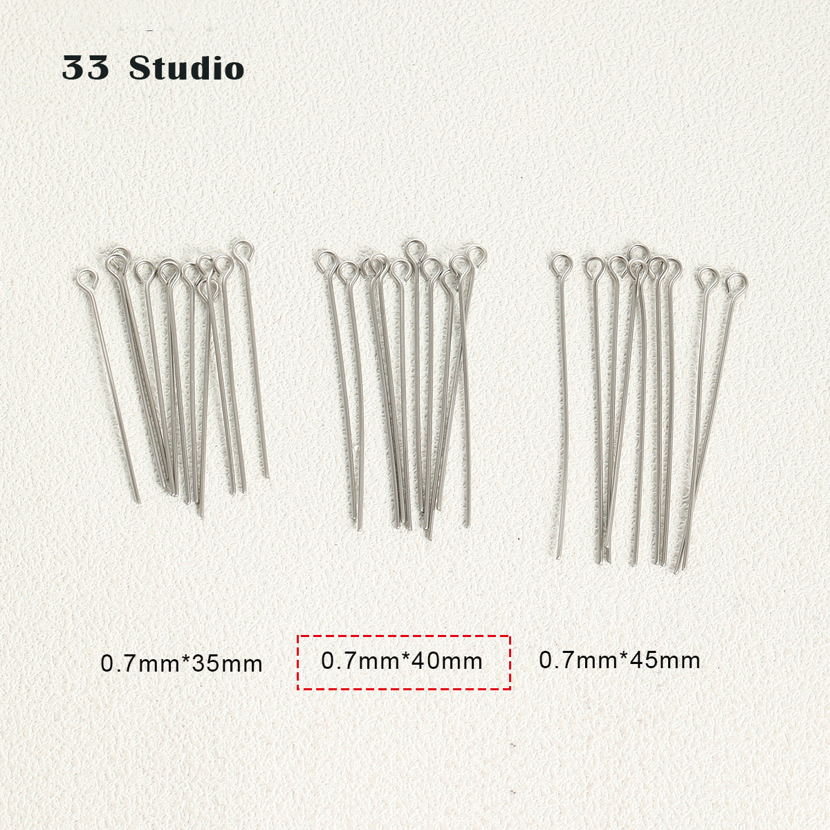 Titanium steel/stainless steel/open ring/non-fading/lobster buckle/T needle/9-character needle/OT buckle/delay chain/color retention bracelet accessories