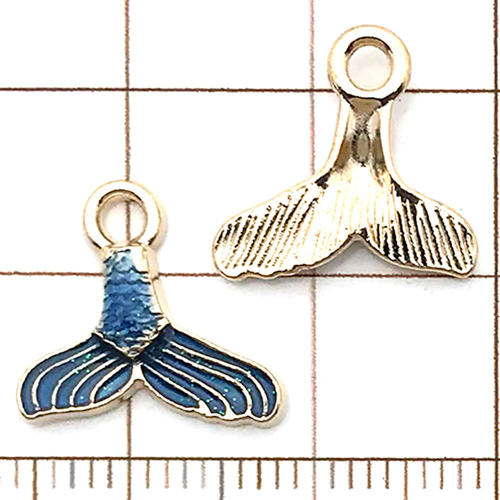 NO.22-2 Dark blue20  assortment  charms  metal, alloys