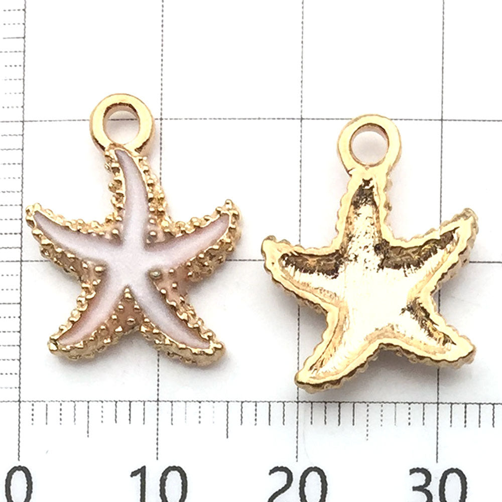 NO.24 Mixed 20 white gold plated enamel charm metals, alloys