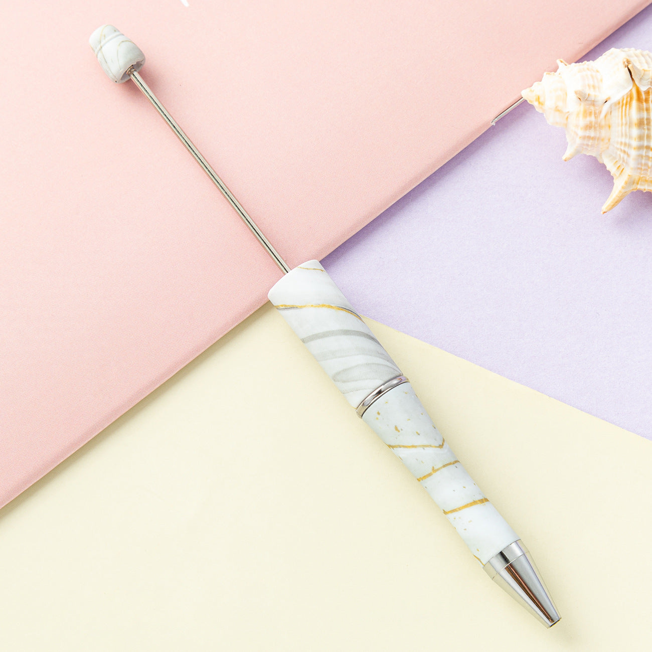 139-Color!! Printed , new bead pen, handmade DIY pen