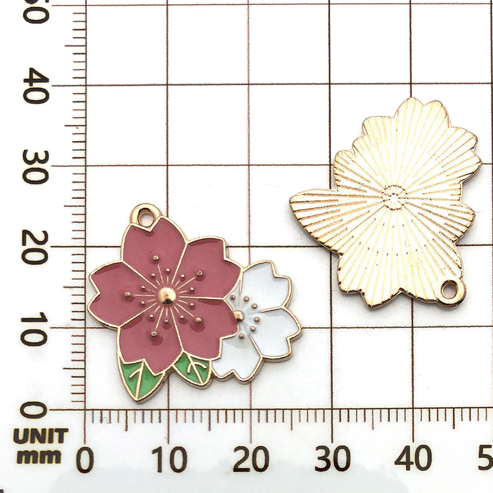 NO.20-1mixed30 gold plated enamel charm metals, alloys