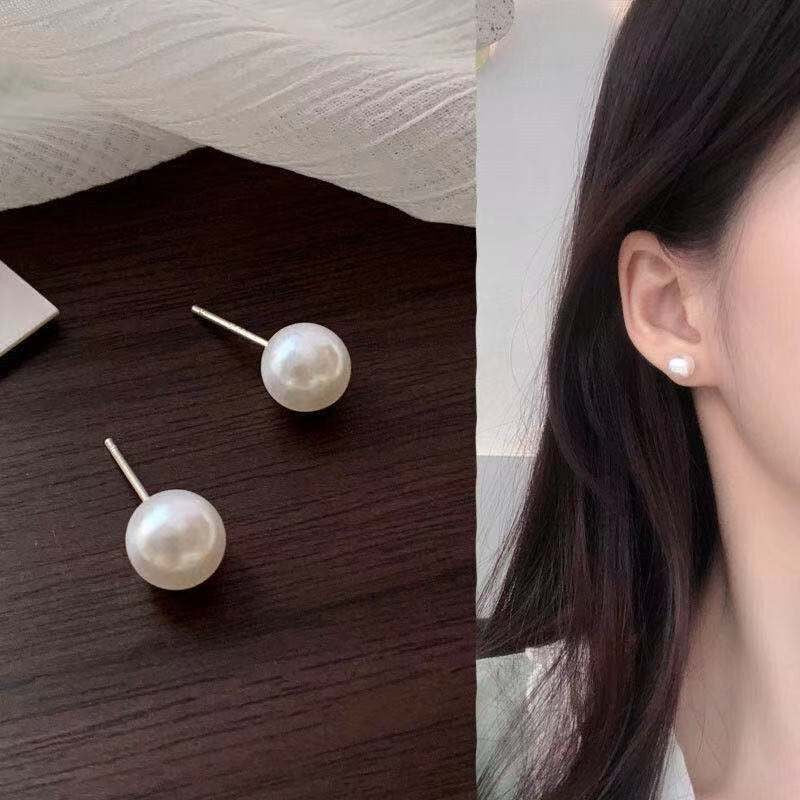 E14,925 Silver Needle Earrings B