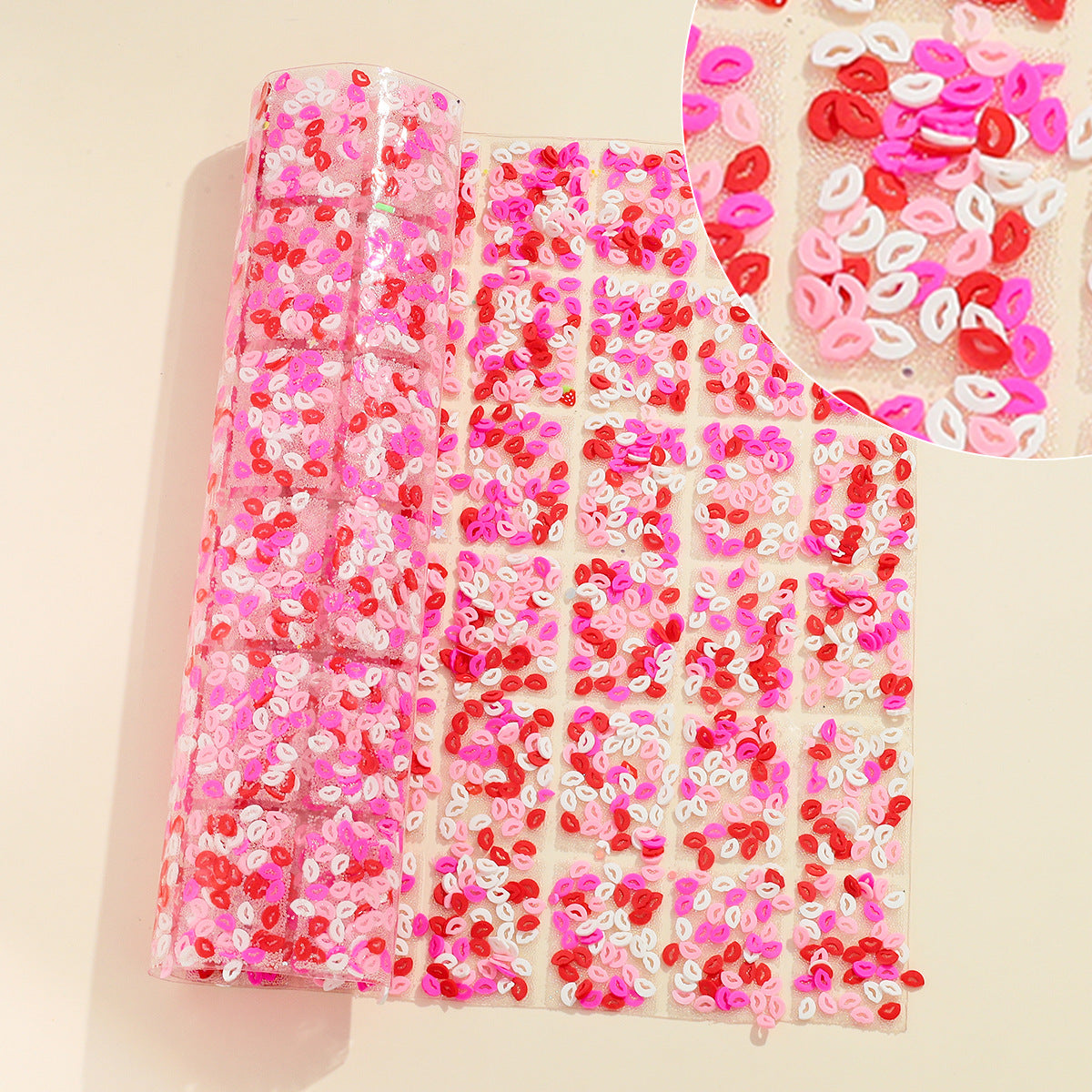 29-Type geometric special-shaped resin double-sided tape diamond sheet [1whole piece 24 * 40cm, small square 3 * 4cm]