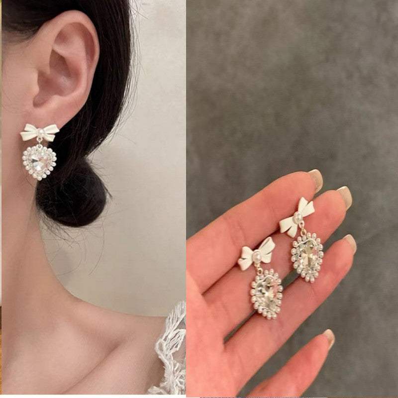 E14,S925 Silver Needle Earrings C