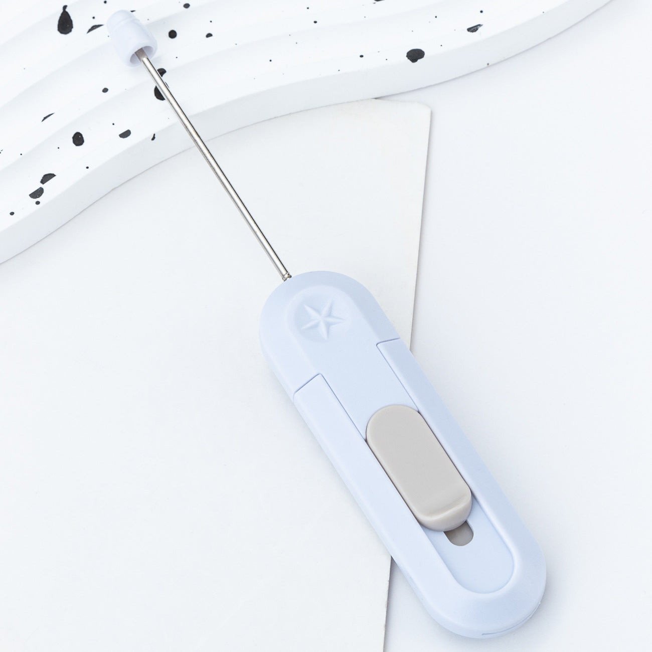 DIY beaded courier knife, portable unpacking artifact, unpacking courier, paper cutting, knife, unpacking knife, office home art knife