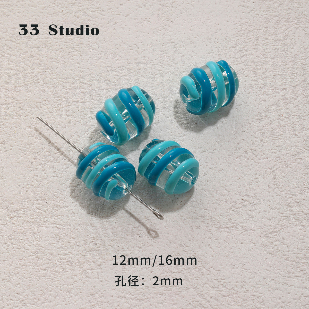 Heavy industry hand-painted beads/glazed beads/partition beads/DIY accessories