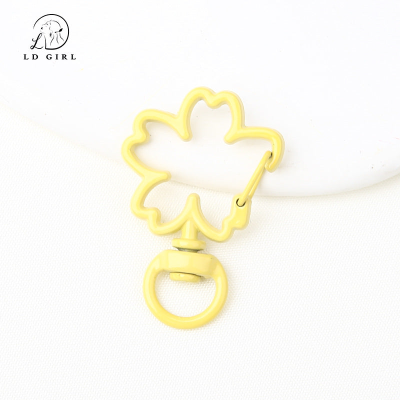 A Sakura spring chain, special-shaped key ring chain