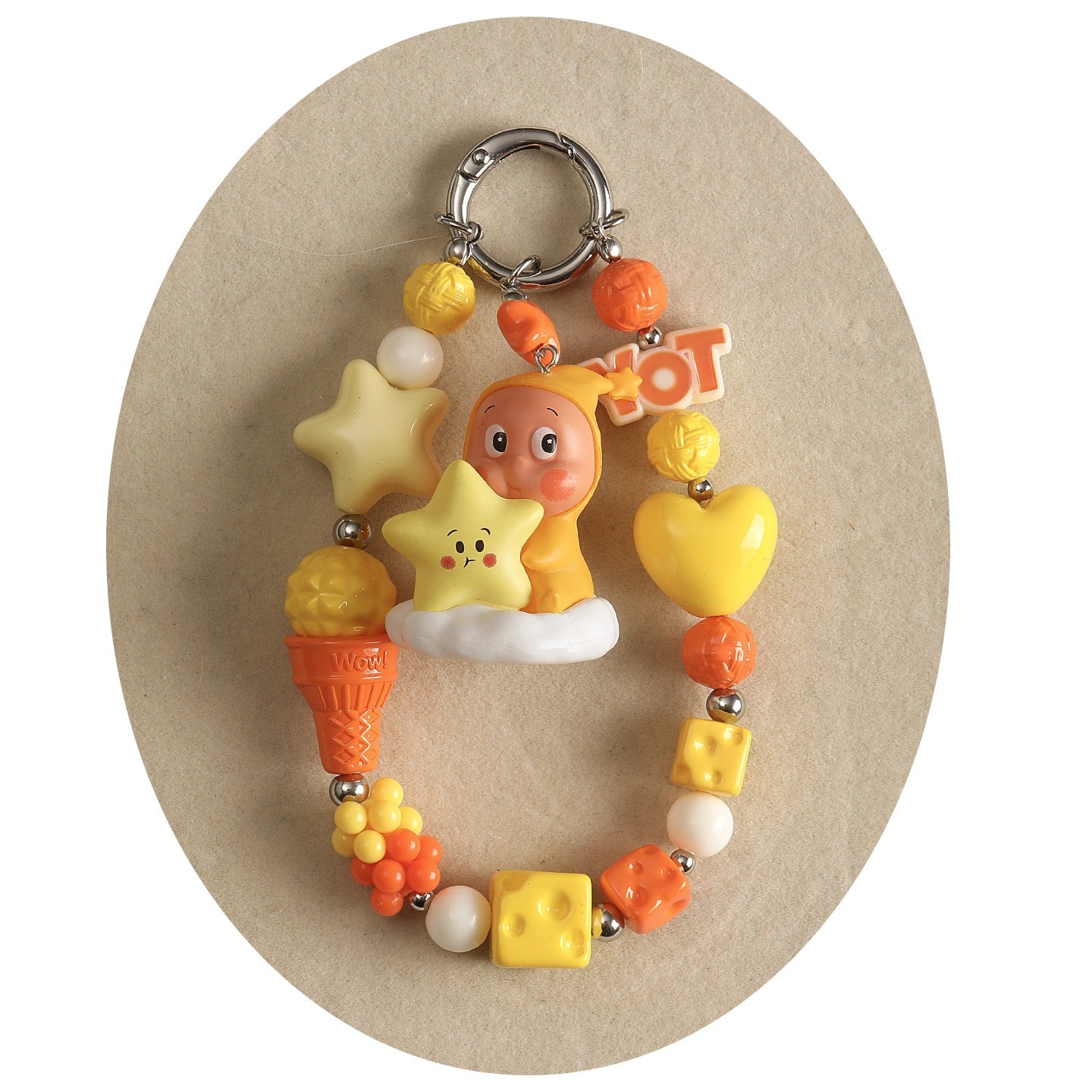 DIY accessories material package, mobile phone chain set combination【材料包】