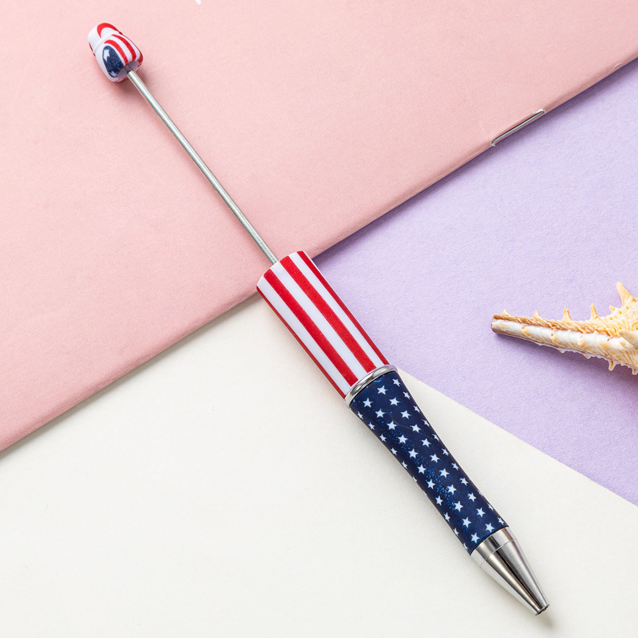 139-Color!! Printed , new bead pen, handmade DIY pen