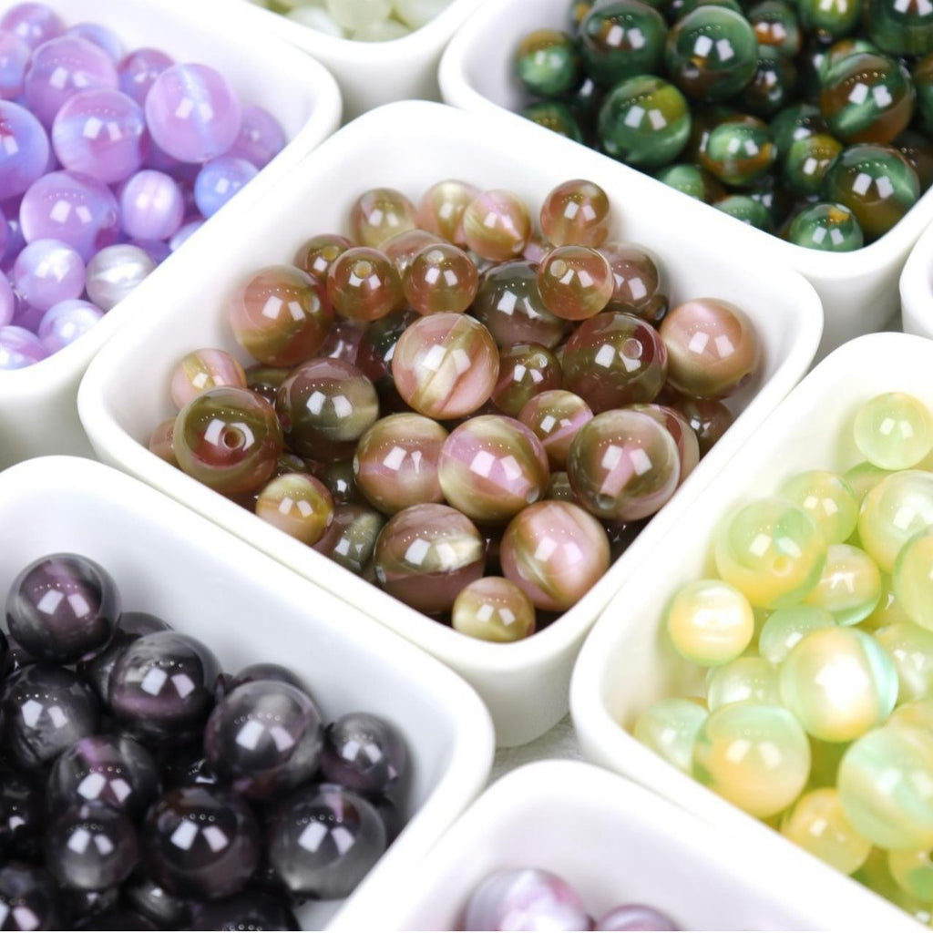 NO.15 Shimmering Color Flow Resin Beads 流光溢彩