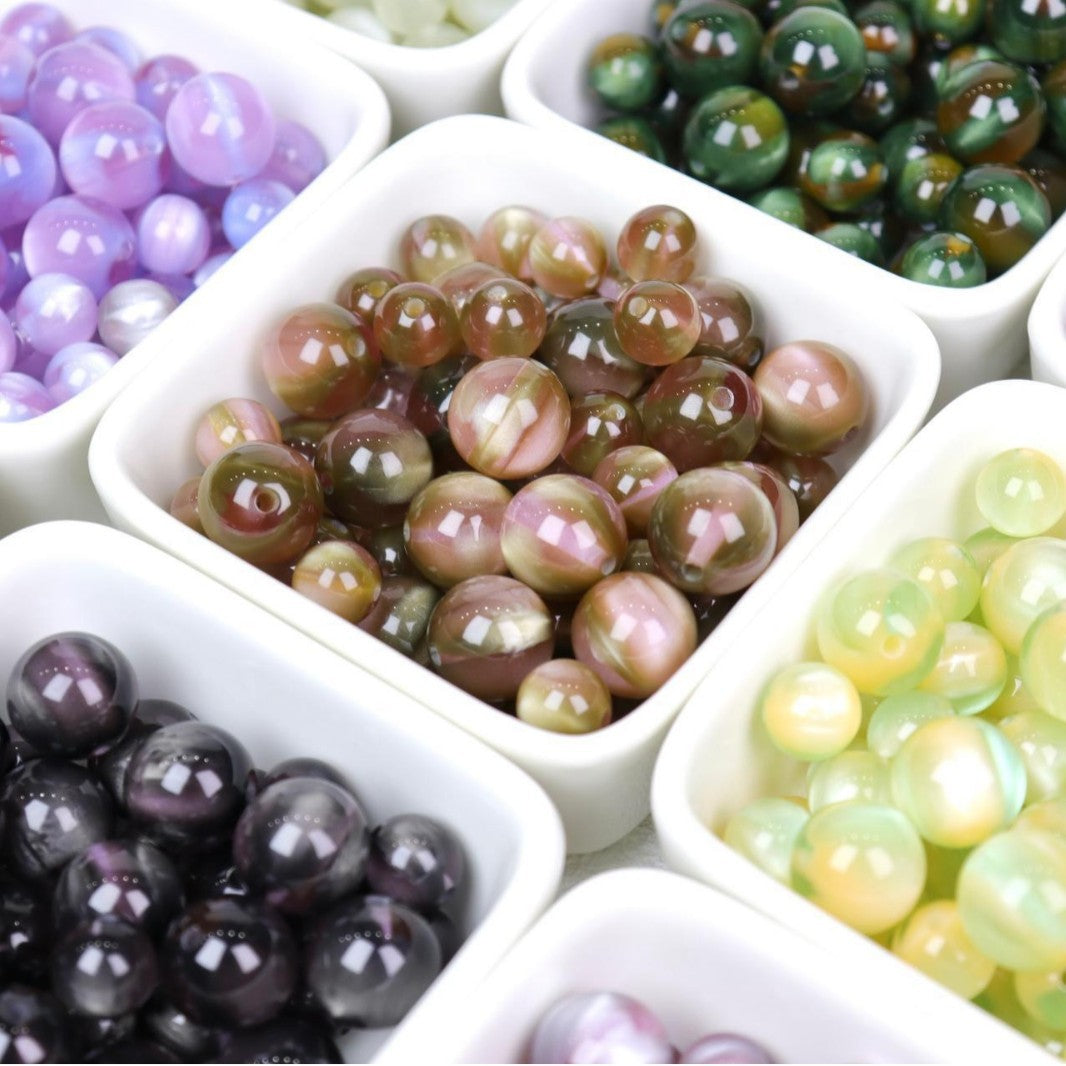 NO.15 Shimmering Color Flow Resin Beads 流光溢彩