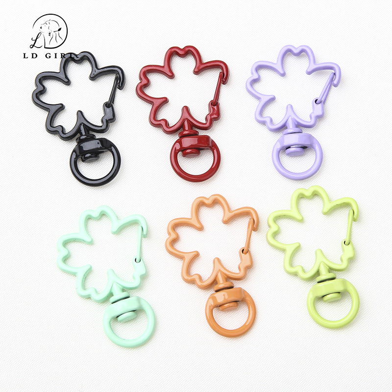 A Sakura spring chain, special-shaped key ring chain
