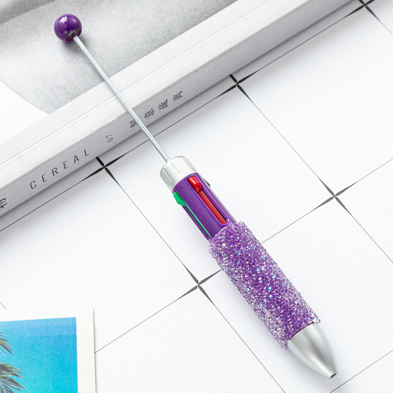 20-Color diy sugar bead pen 4 colors each pen