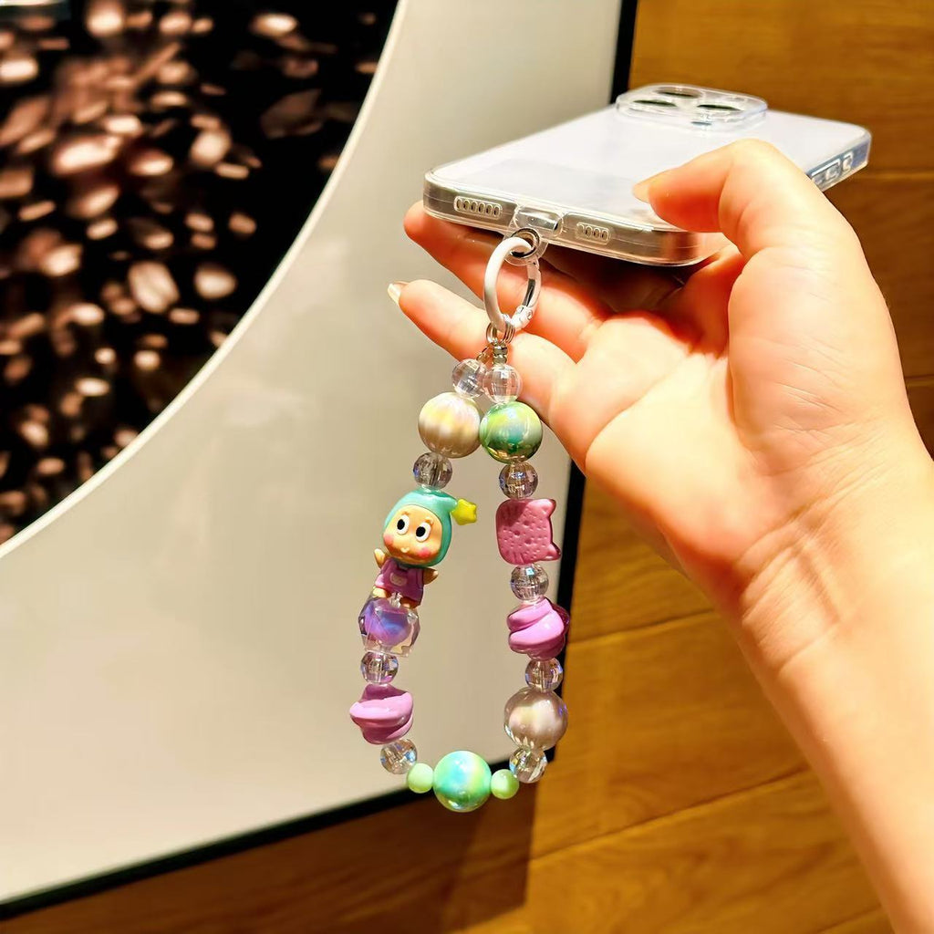 A4 cartoon star person mobile phone chain/bag pendant