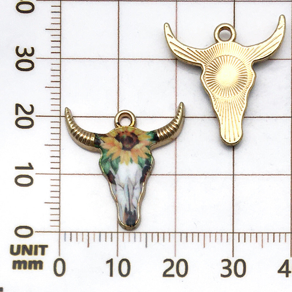 NO.14-1 cow head pendant