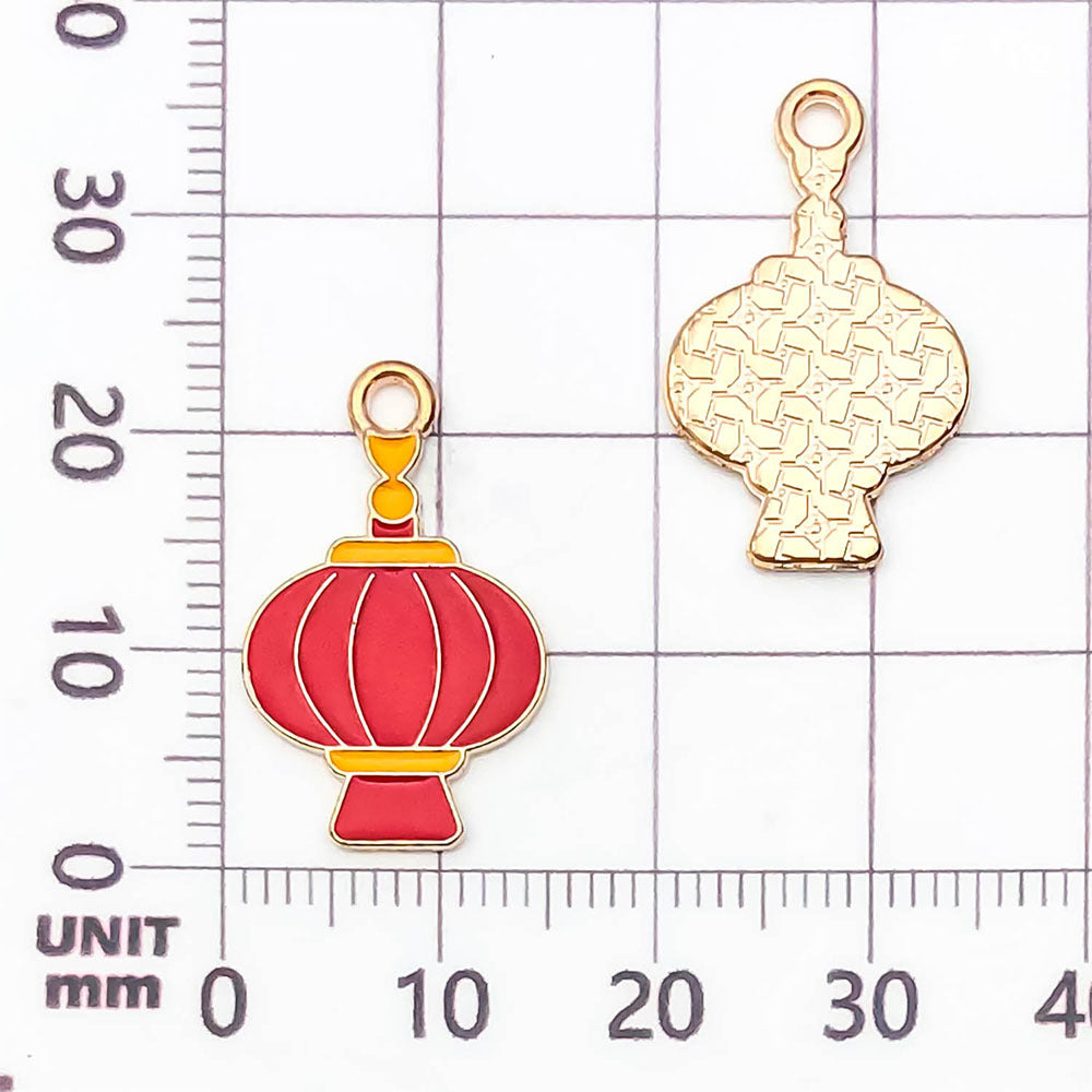 NO.10 Mixed 20 New Year's metal alloy