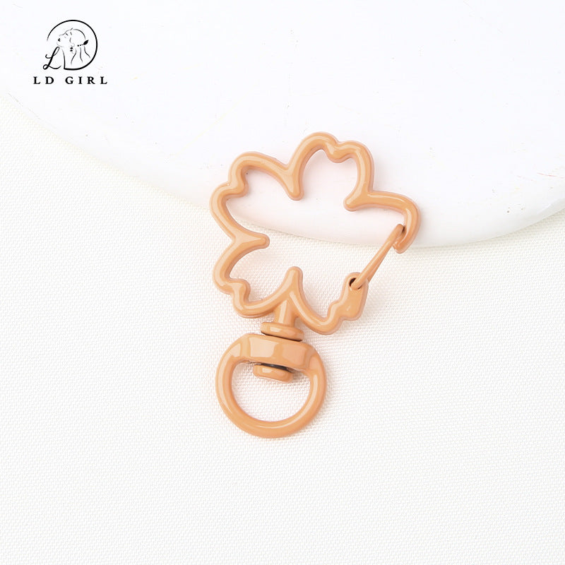 A Sakura spring chain, special-shaped key ring chain