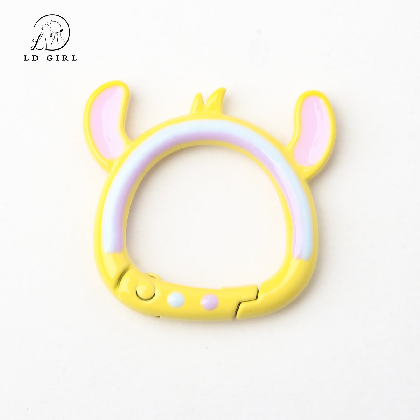 A small boy head spring buckle DIY handmade accessories