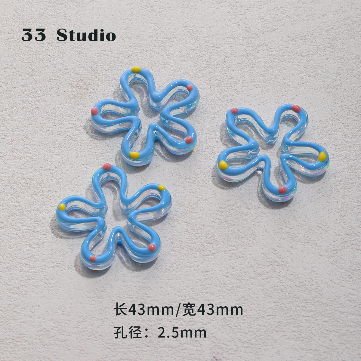 Heavy industry hand-painted beads/glazed beads/partition beads/DIY accessories