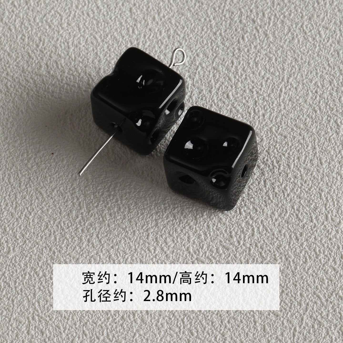 Acrylic paint/stars/love/beaded DIY accessories【辣妹粉】