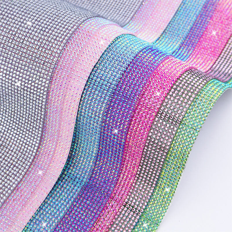 2pcs/set AB Brilliantly Colorful， 9-Color/3-Size,Diamond  stickers DIY 12*20,20*24,40*24cm/piece