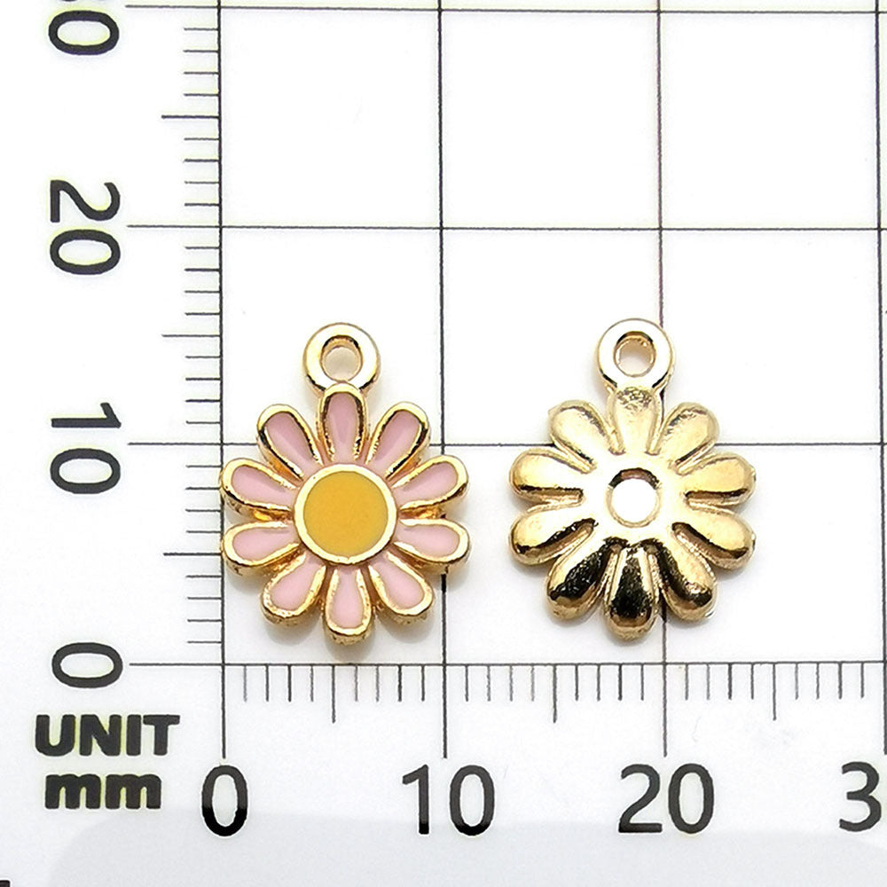 NO.20-1mixed30 gold plated enamel charm metals, alloys